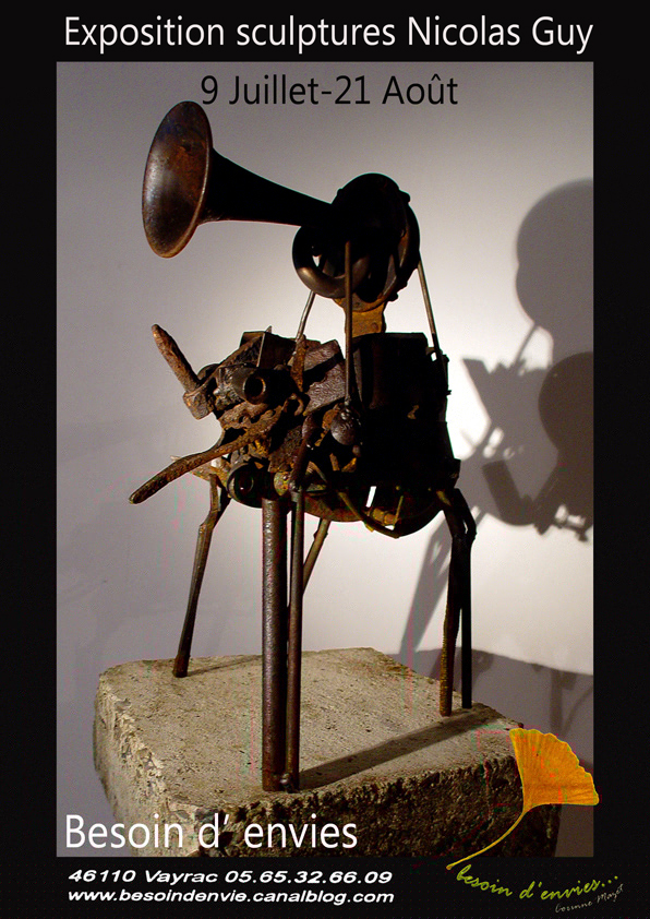 Exposition de Nicolas Guy à la galerie Caroline Tresca, à Paris 75006